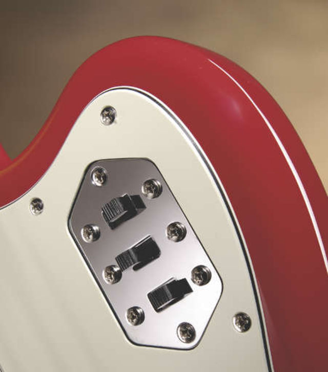 Fender Jaguar Bass The huge variety of tonal options is down to the Jaguar's active/passive electronics and multitude of switches